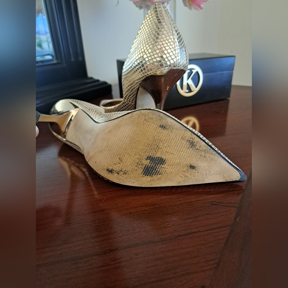 Guess gold heels - Picture 4 of 5